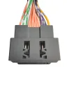 Plug-and-play DSP amplifier wire harness for Mercedes-Benz W118 vehicle audio upgrade - detail view 3