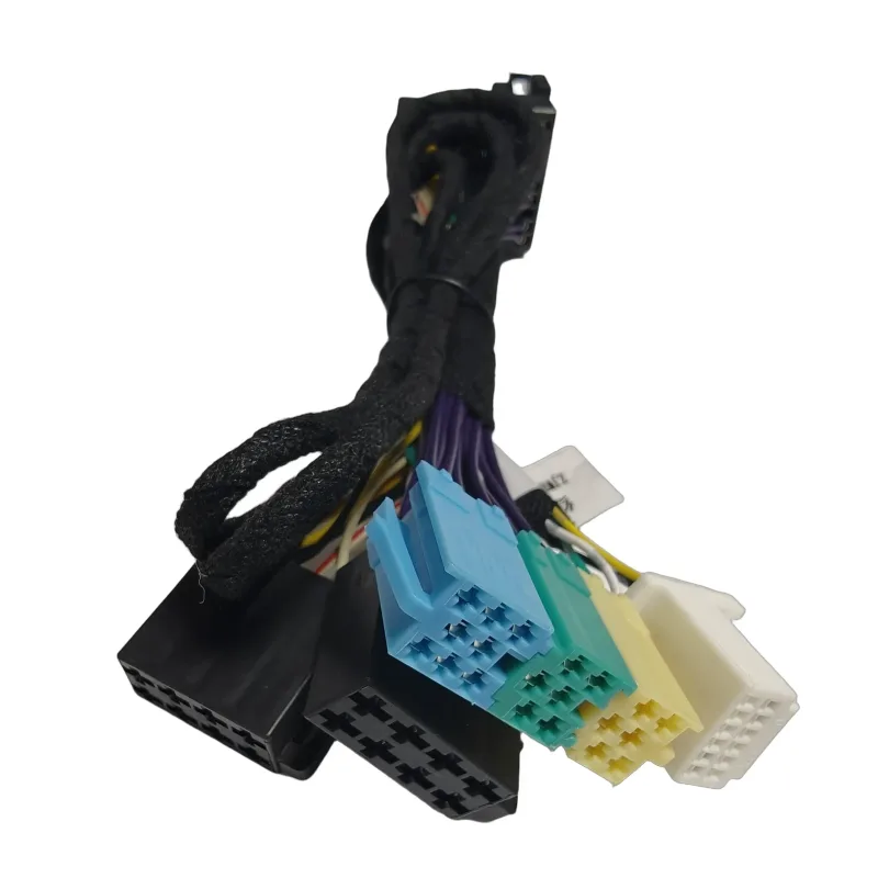 SW-ZIV-018/058/ISO36P Female + ISO Left Center 8P + 8P Yellow Green Blue + Teana 12P power cable for Hongqi