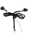 Plug-and-play DSP amplifier wire harness for Mercedes-Benz W118 vehicle audio upgrade - detail view 2