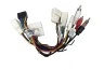 Low-end power cable for Toyota with UL 1007 16AWG wire ZJTX01-0FT0002