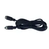 M12 4P Waterproof Extension Cable 2M with male female connector