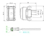 Tailgate Switch for Renault Koleos 2019 - Front Entry Switch, part *00000/231002 - detail view 2