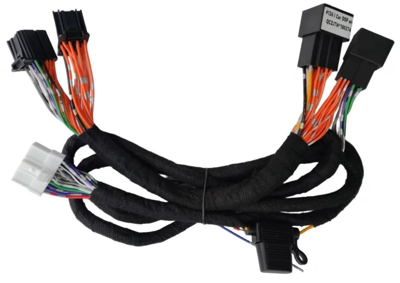 Plug-and-play DSP amplifier wire harness for GAC Aion Y 2023 electric vehicle