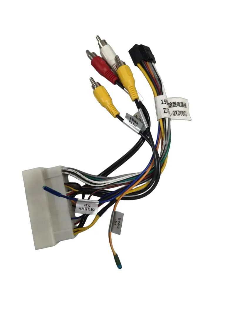 Plug-and-play power cable for Hyundai New Tucson 2015 with 16AWG wire