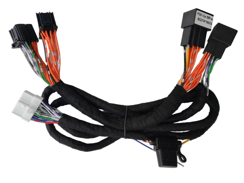 Plug-and-play DSP amplifier wire harness for GAC Aion Y 2023 electric vehicle - detail view 2