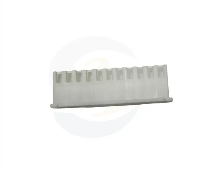 XHB-11P White Plastic Housing, 11-Pin Connector Shell, part C01100XHB-011 - detail view 3