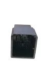 Black rectangular harness connector viewed from the terminal side - detail view 4