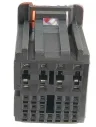 Black multi-row connector on the I Car V23 DSP harness - detail view 3