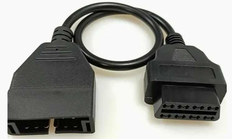 OBD1 to OBD2 Universal Cable 300mm - 12-Pin to 16-Pin